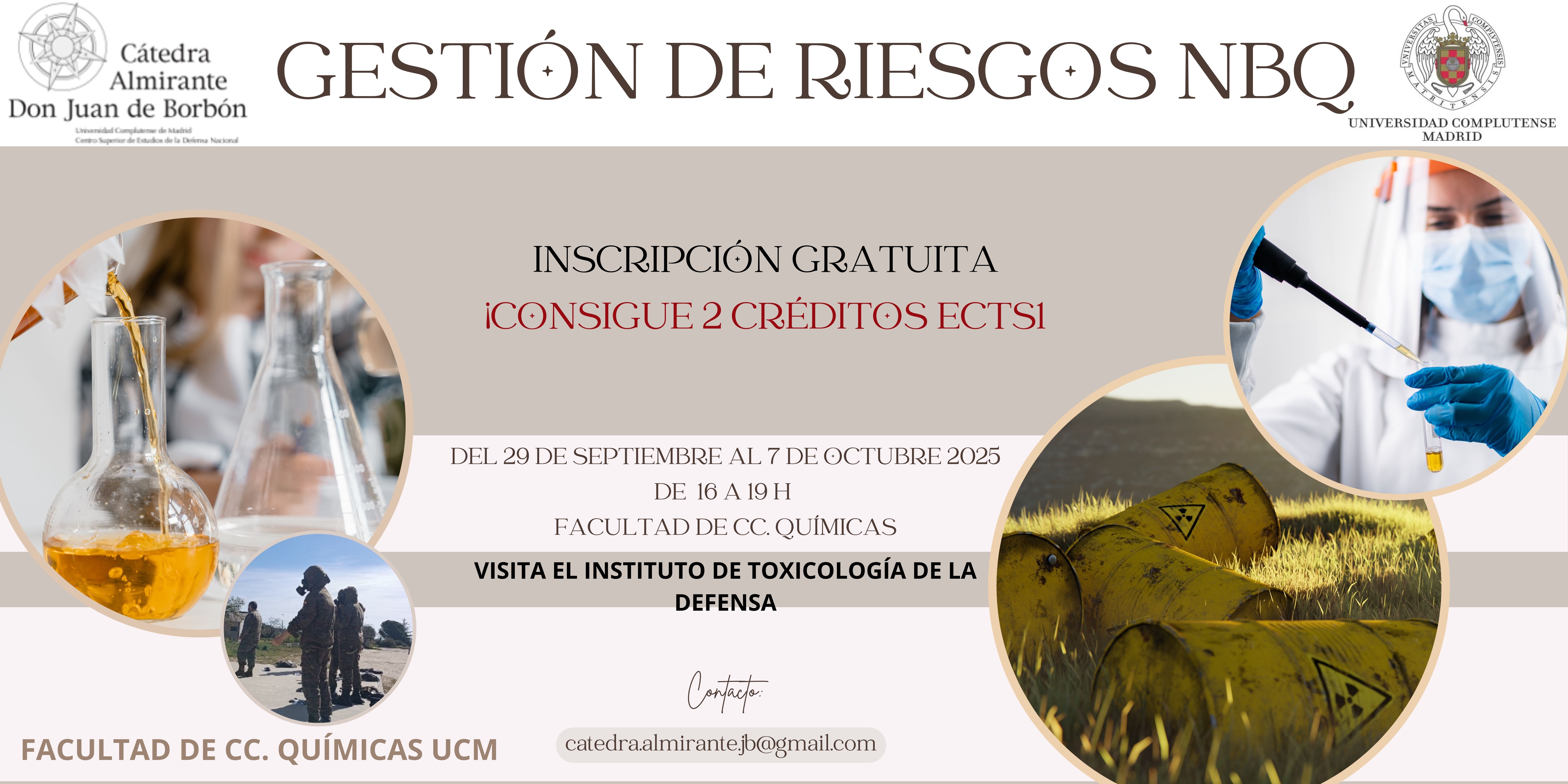 SEMINARIO: GESTIÓN DE RIESGOS NBQ
